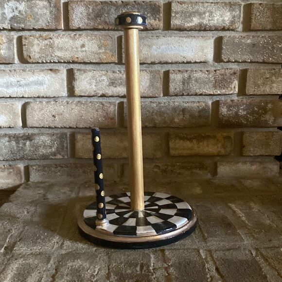 Hand Crafted Other - Hand painted Paper Towel Holder